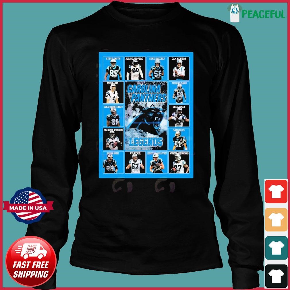 Funny carolina Panthers Legends Sport Teams Signature Shirt, hoodie,  sweater, long sleeve and tank top