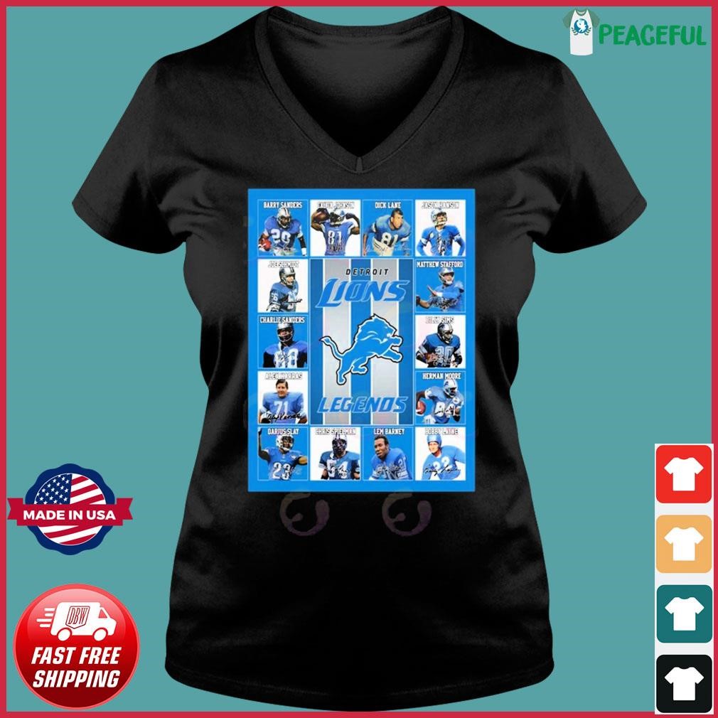 NFL Detroit Lions T-Shirts Clothing