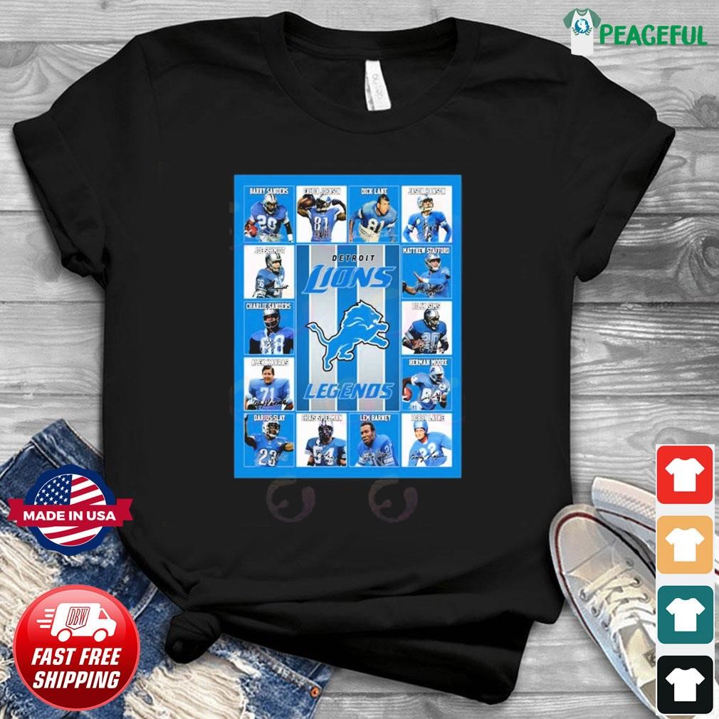 Detroit Lions T-Shirts & Merchandise - TeeNavi