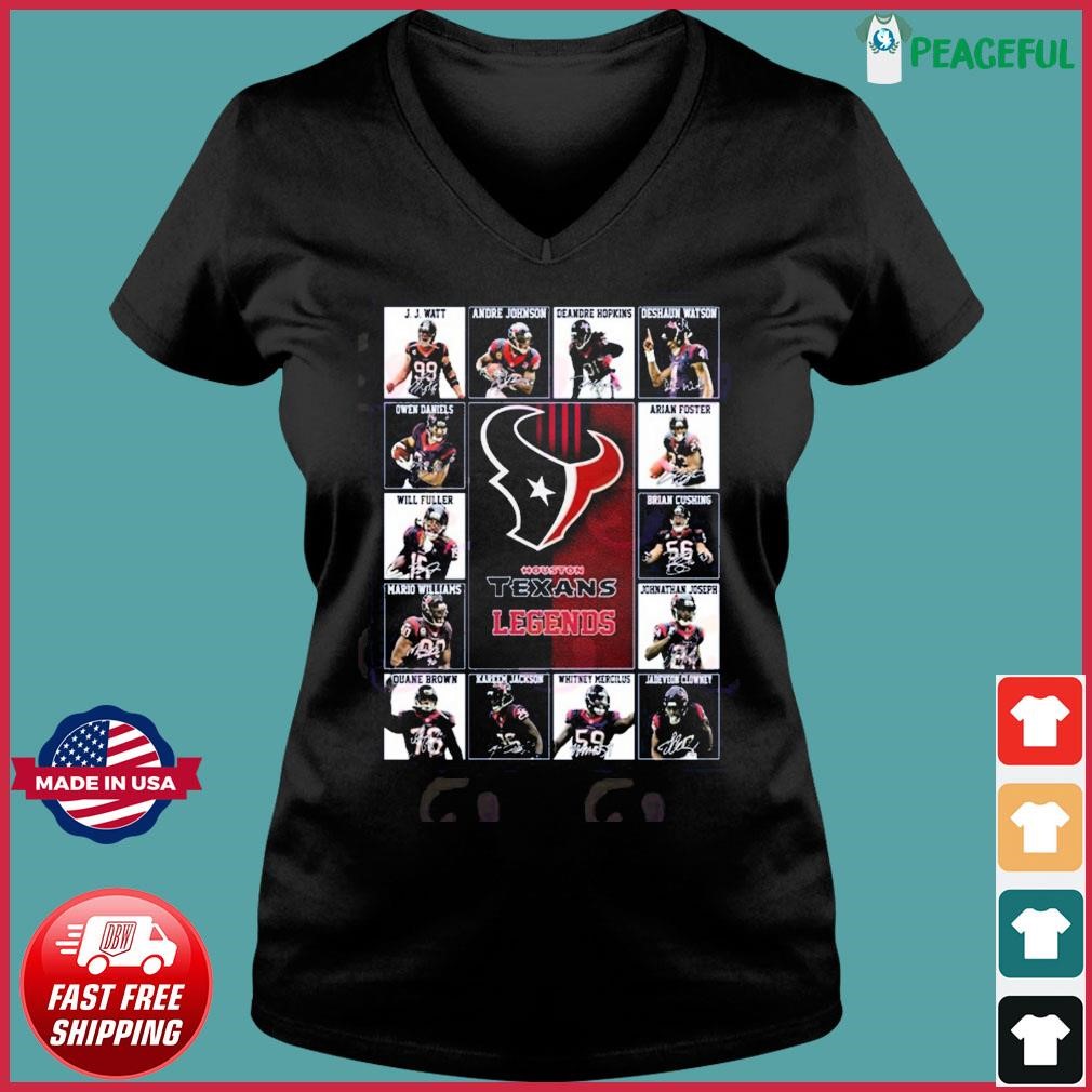 NFL, Tops, Houston Texans Nfl Apparel Womens Vneck Tshirt