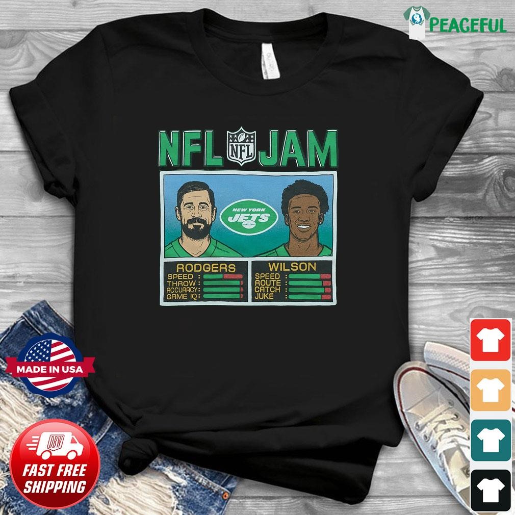 NFL Jam New York Jets Aaron Rodgers & Garrett Wilson Shirt, hoodie,  sweater, long sleeve and tank top