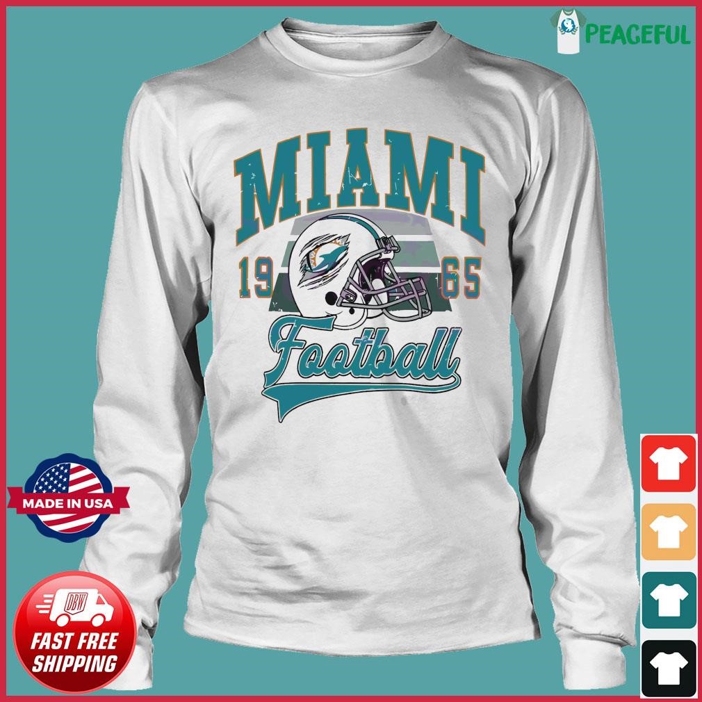 NFL Miami Football 1965 Retro Football American shirt, hoodie, sweater,  long sleeve and tank top