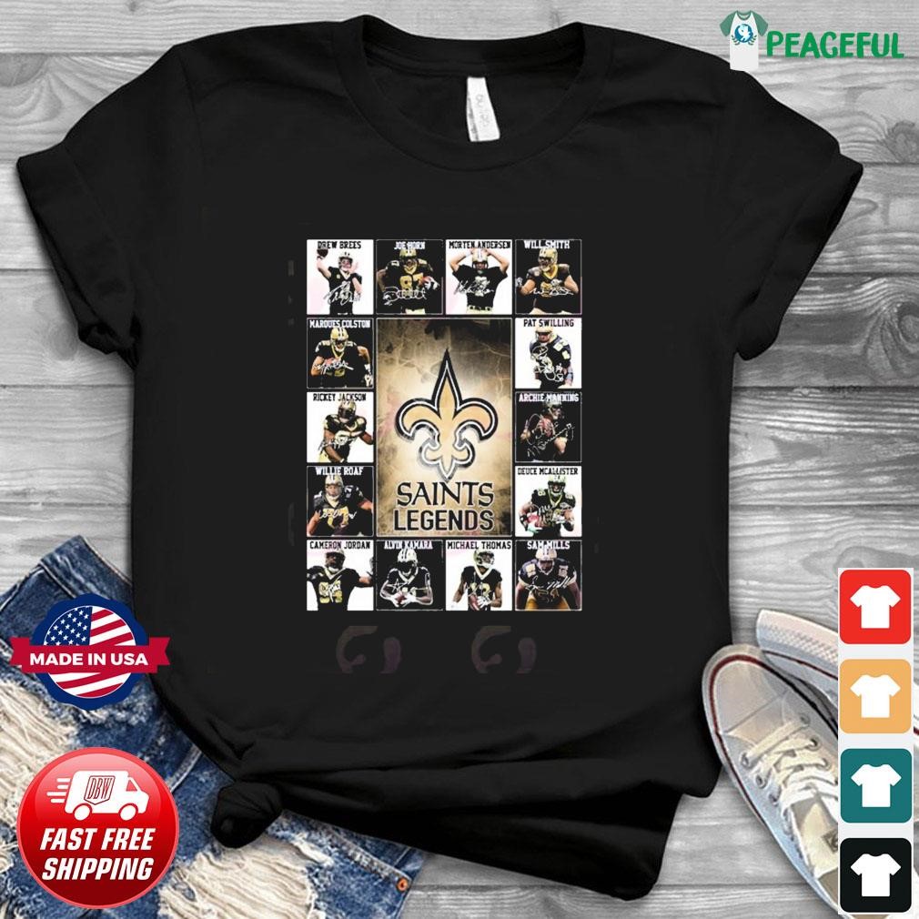 New Orleans Saints Legends Unisex T-Shirt, hoodie, sweater and long sleeve