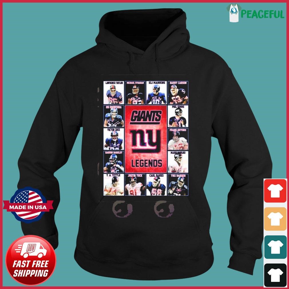 NFL New York Giants Legends Team Signatures Shirt, hoodie, sweater, long  sleeve and tank top