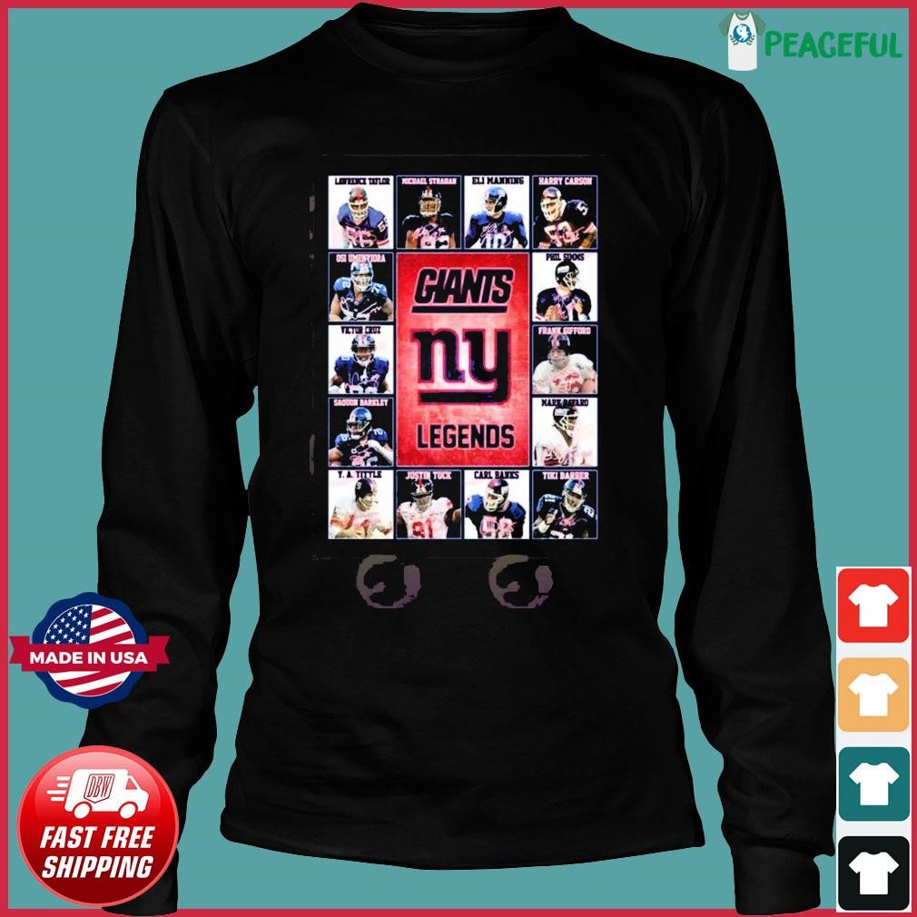 NFL New York Giants Legends Team Signatures Shirt, hoodie, sweater, long  sleeve and tank top