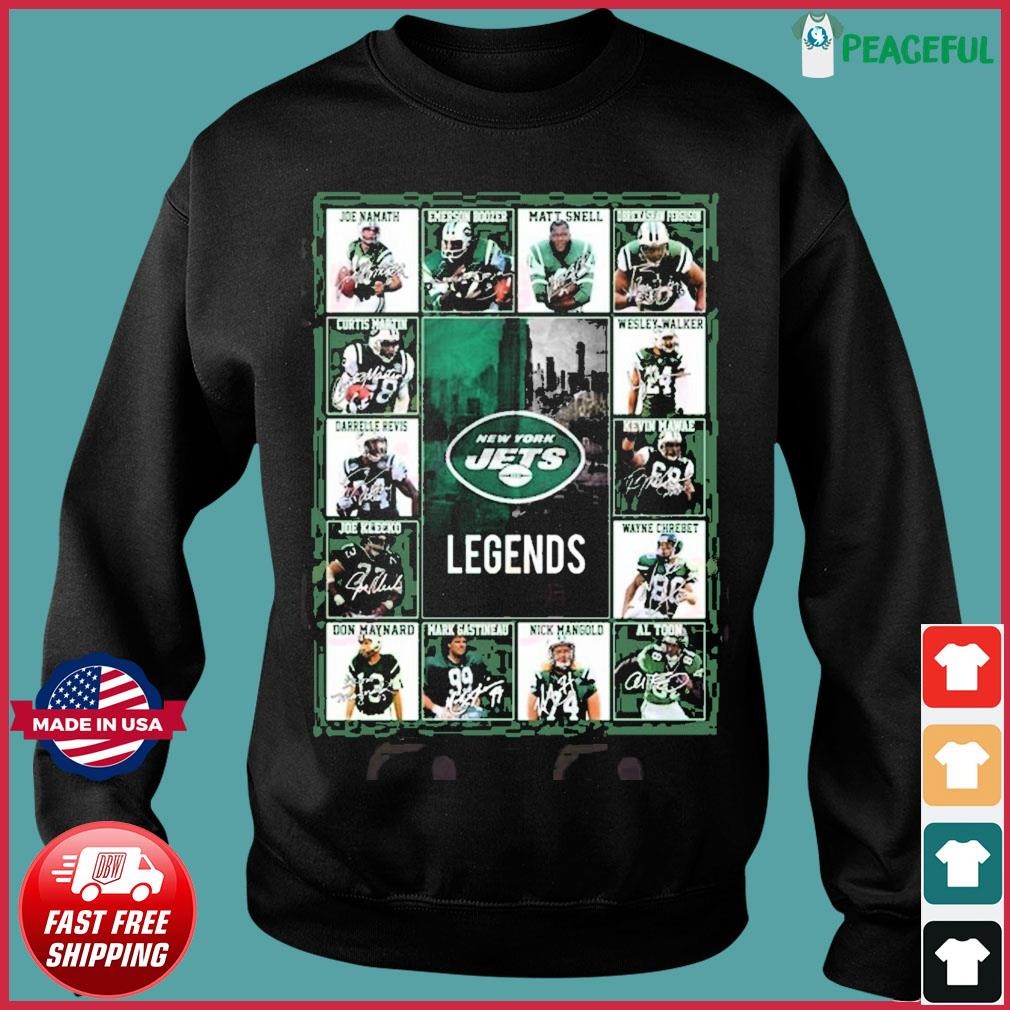 NFL New York Jets Legends Team Signatures Ornament - Teespix - Store  Fashion LLC