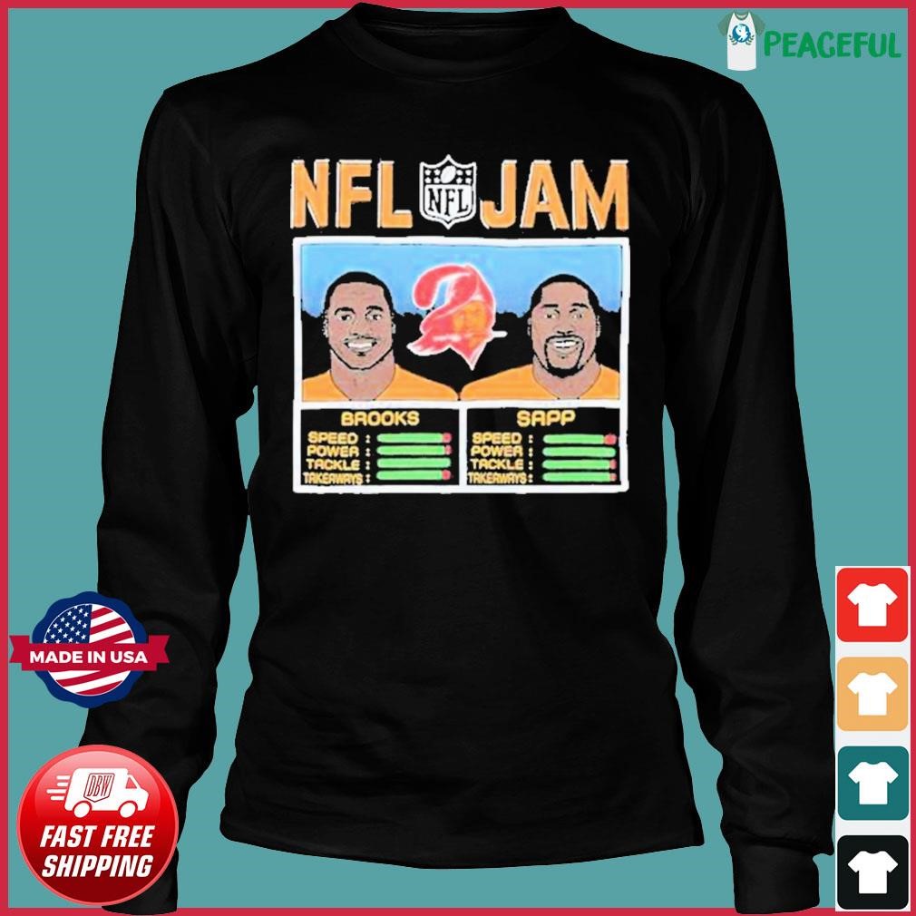 Derrick Brooks & Warren Sapp Tampa Bay Buccaneers Homage NFL Retired Jam  Shirt, hoodie, sweater, long sleeve and tank top