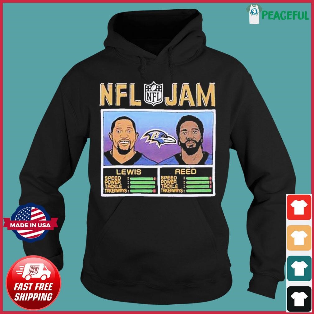 NFL Retired Jam Ray Lewis & Ed Reed Ravens shirt, hoodie, sweater