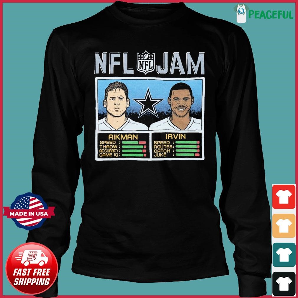 Official NFL Retired Jam Troy Aikman & Michael Irvin Cowboys shirt, hoodie,  sweater and long sleeve