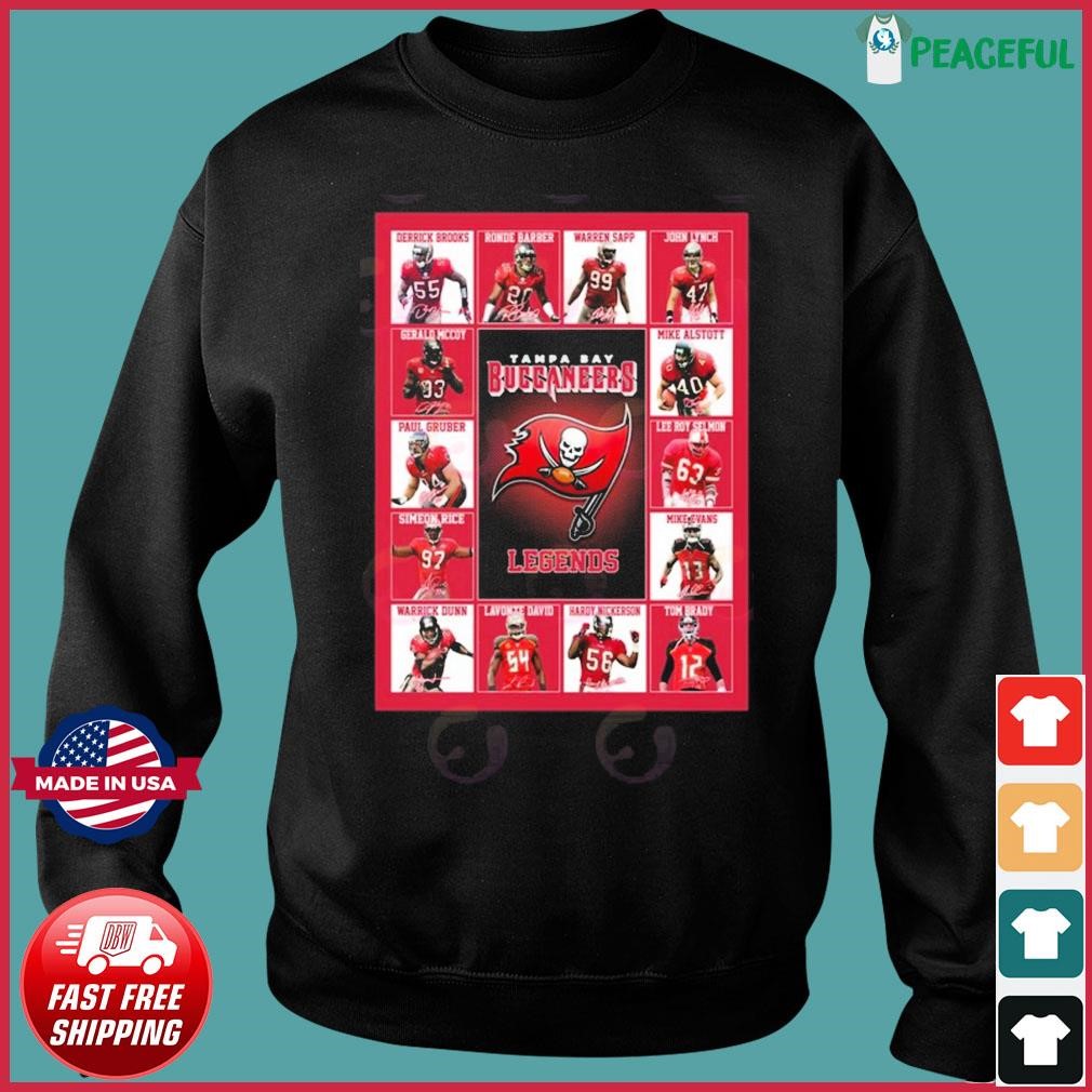 NFL Tampa Bay Buccaneers Legends Team Signatures Shirt, hoodie, sweater,  long sleeve and tank top