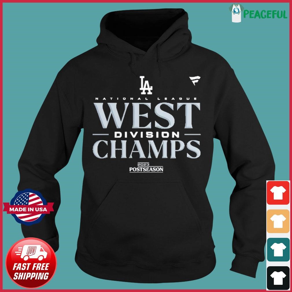 Los Angeles Dodgers 2023 NL West Division Champions signature shirt,  hoodie, sweater, long sleeve and tank top