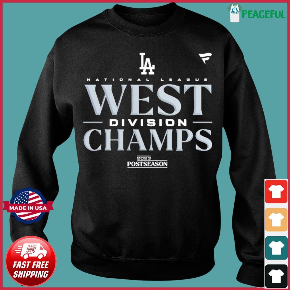 Official Los Angeles Dodgers Nike 2023 Nl West Division Champions Shirt,  hoodie, sweater, long sleeve and tank top