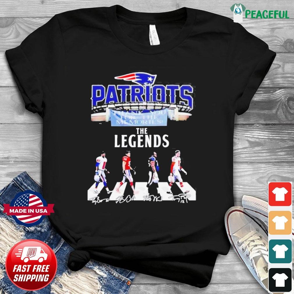 Official new england Patriots the legends thank you for the