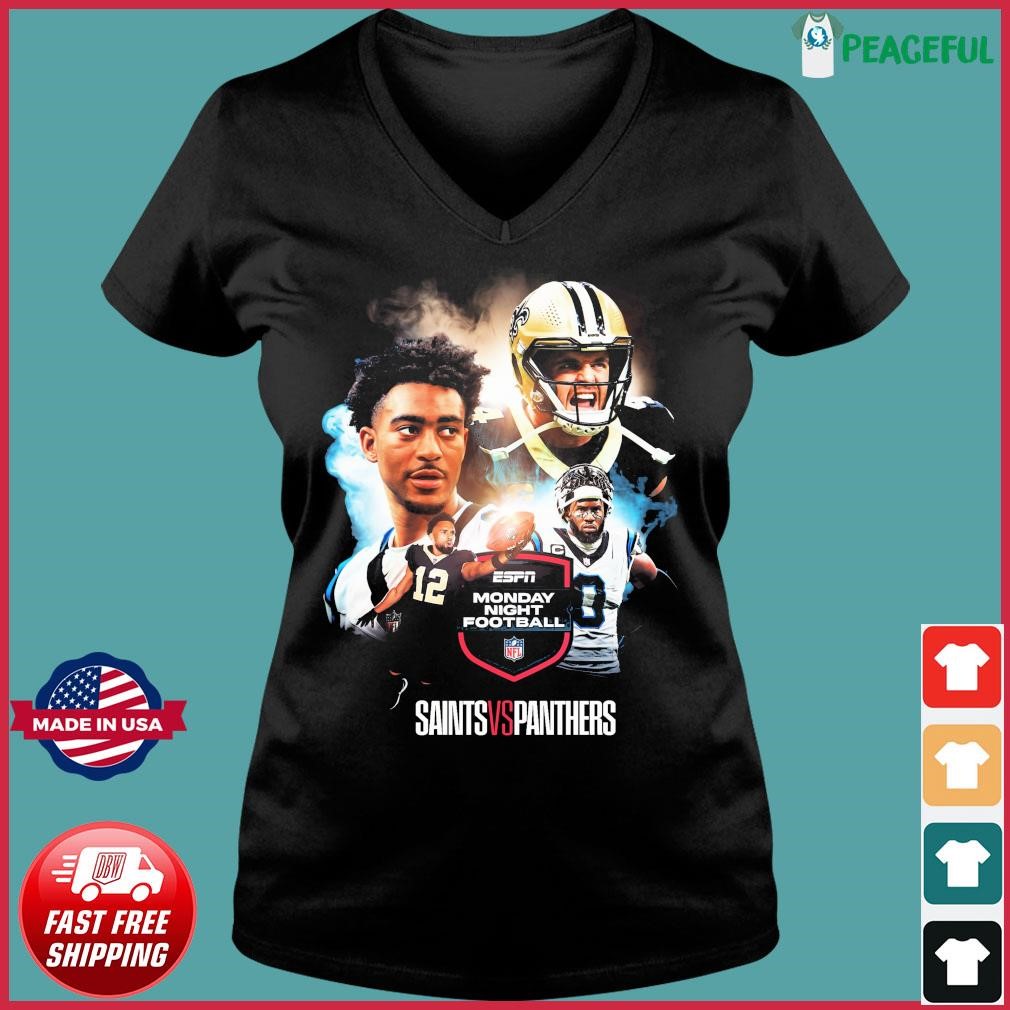 New Orleans Saints Vs Carolina Panthers Monday Night Football 2023 Shirt,  hoodie, sweater, long sleeve and tank top