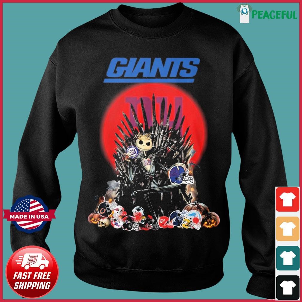 New York Giants Road Name & Number Long Sleeve T-Shirt