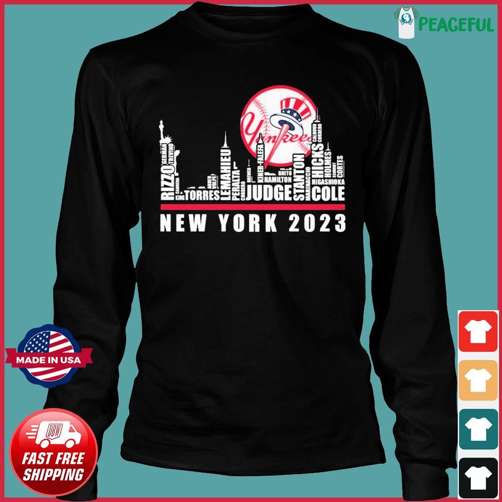 New York Skyline New York Yankees 2023 Shirt, hoodie, sweater, long sleeve  and tank top