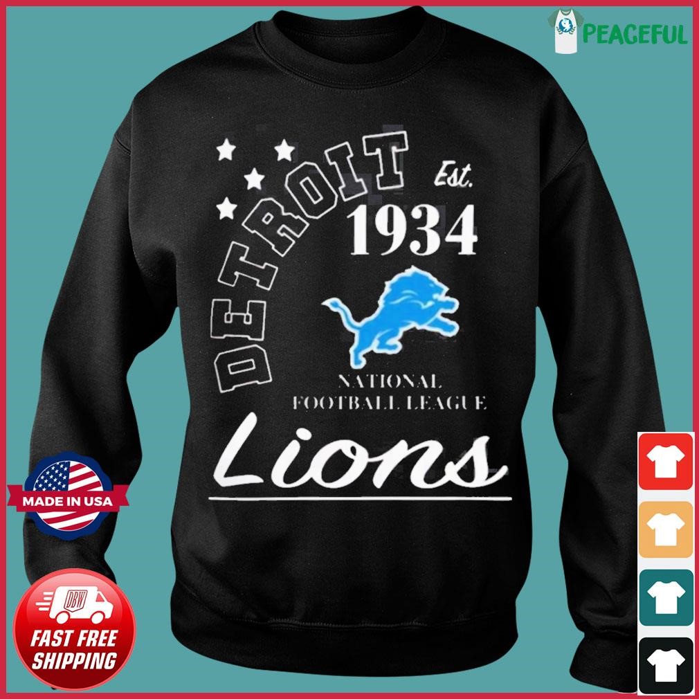 Nfl Detroit Lions Starter Blue City Arch Team Shirt, hoodie, sweater, long  sleeve and tank top