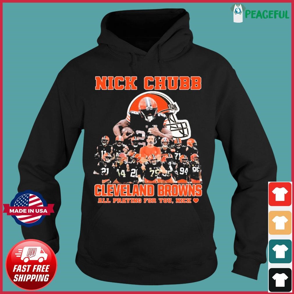 Cleveland Browns Nick Chubb Long Sleeve Shirt