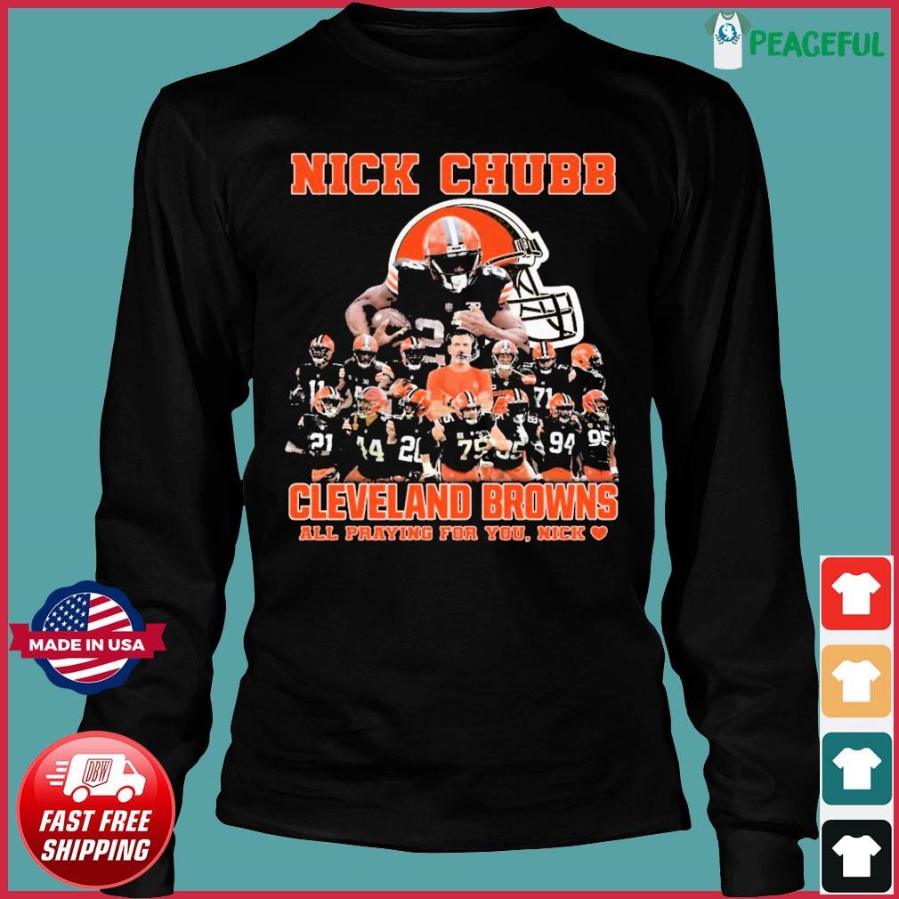 Nick Chubb Shirt Sweatshirt Hoodie She Loves The Chubb Funny