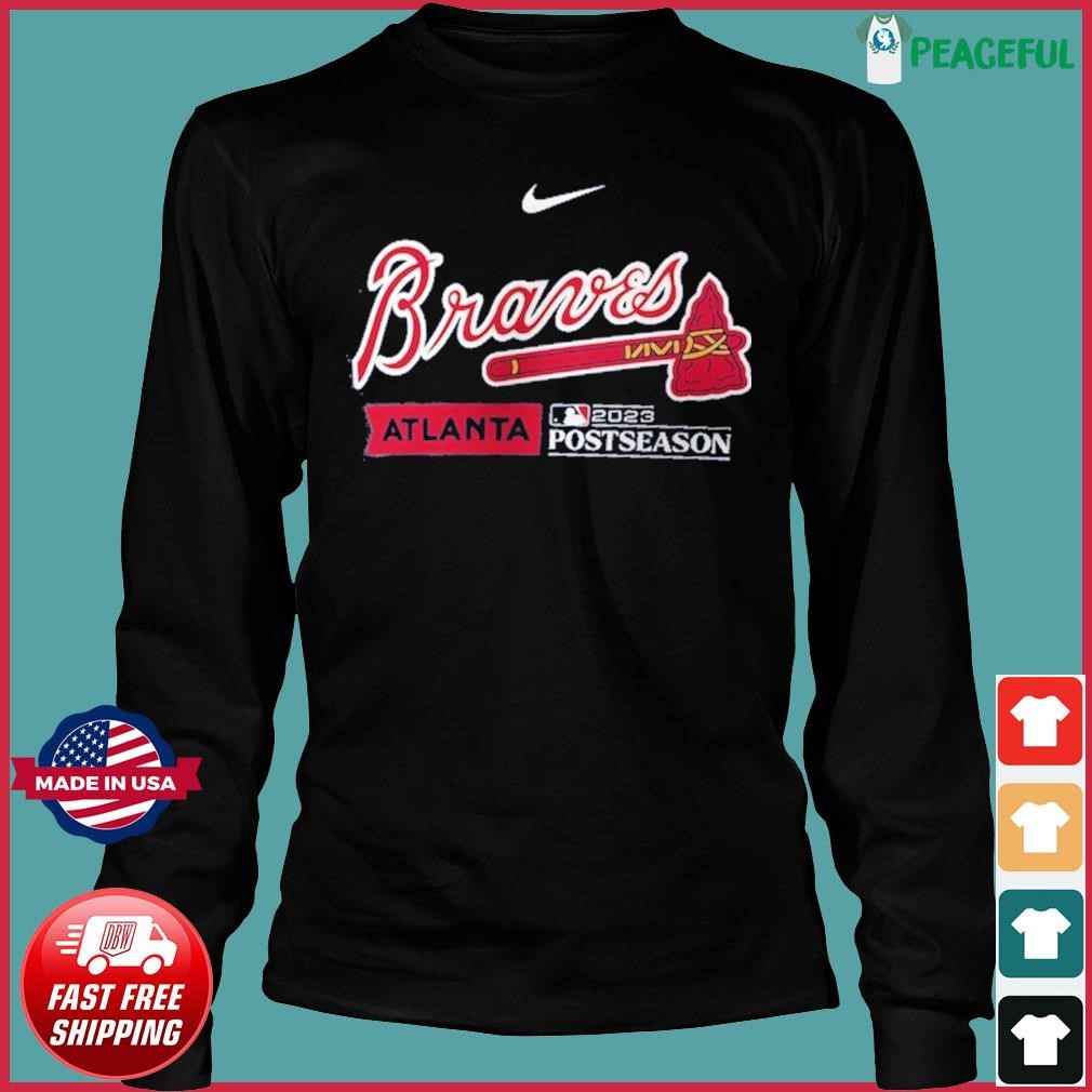 Nike Atlanta Braves 2023 MLB Postseason Authentic Collection Dugout Shirt,  hoodie, sweater, long sleeve and tank top