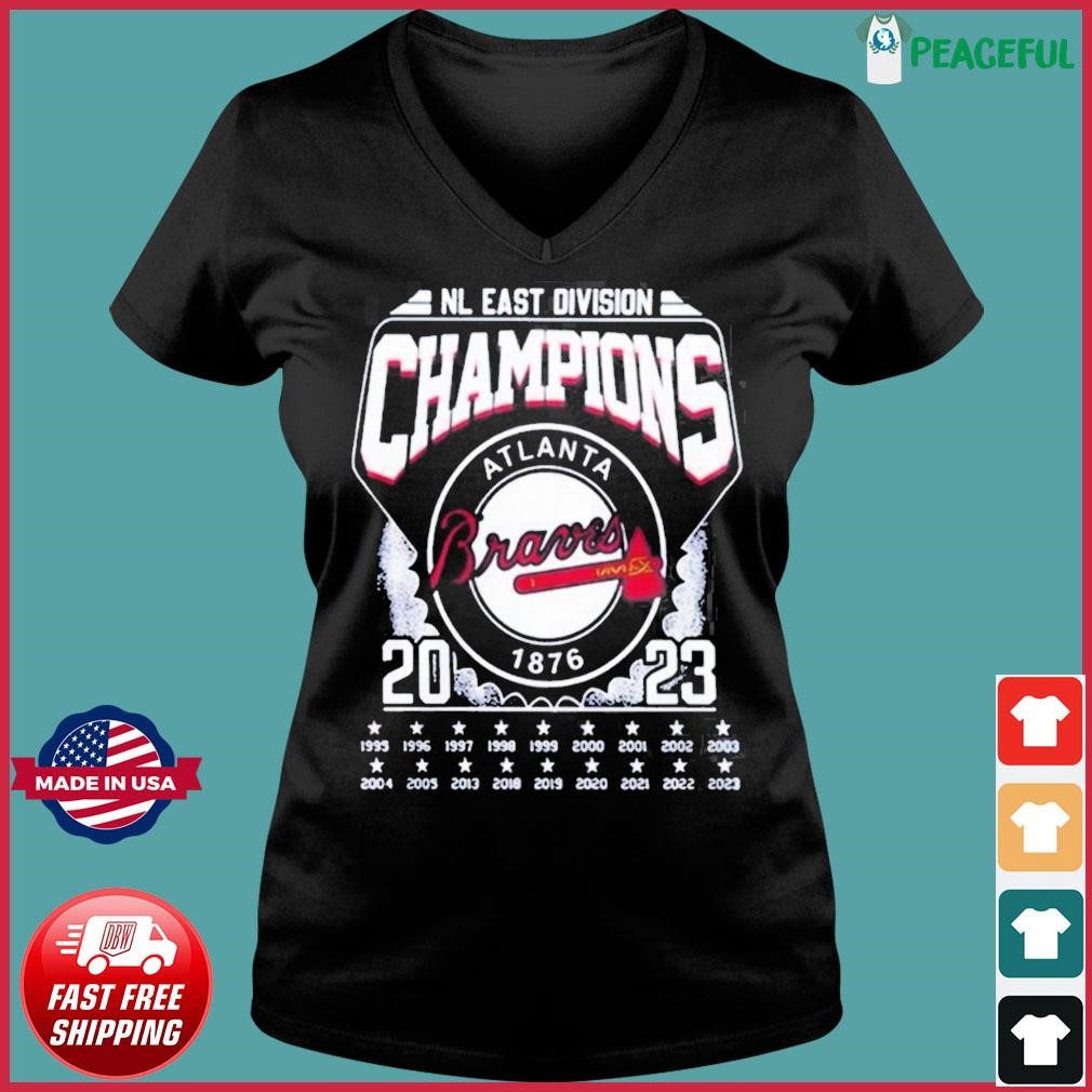 Nl East Division Champions Atlanta Braves 2023 1995 2023 Shirt