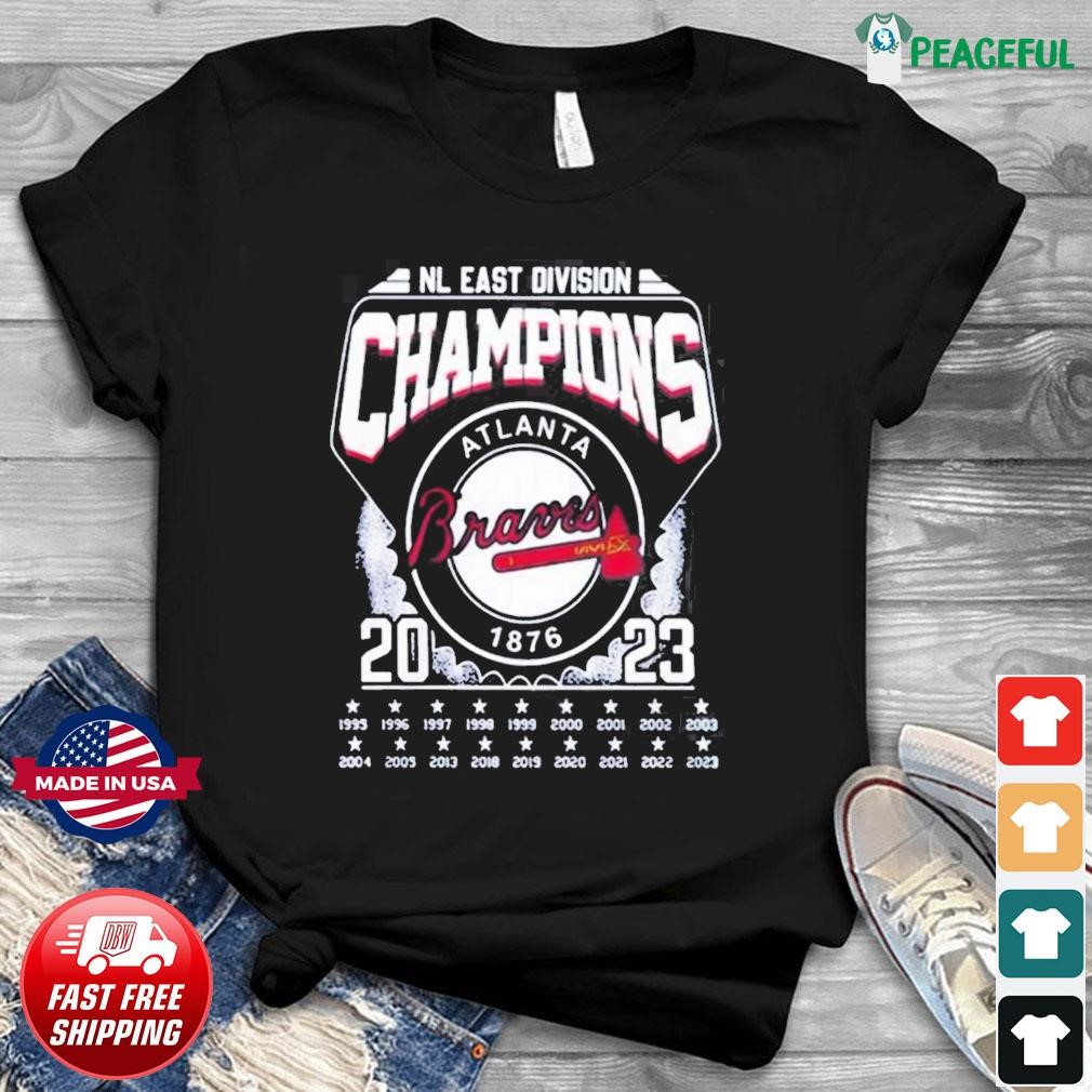 Atlanta Braves Nl East Division Champions 2023 Shirt, hoodie