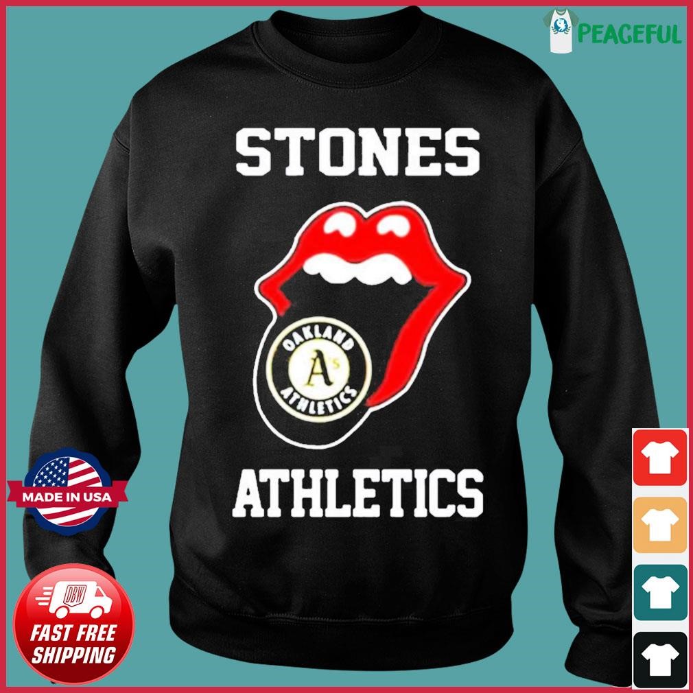 Top oakland Athletics Stones Athletics Shirt - Limotees