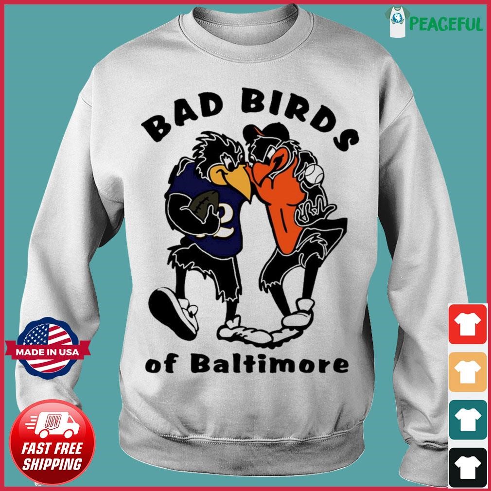 Baltimore Ravens and Baltimore Orioles Bad Birds of Baltimore