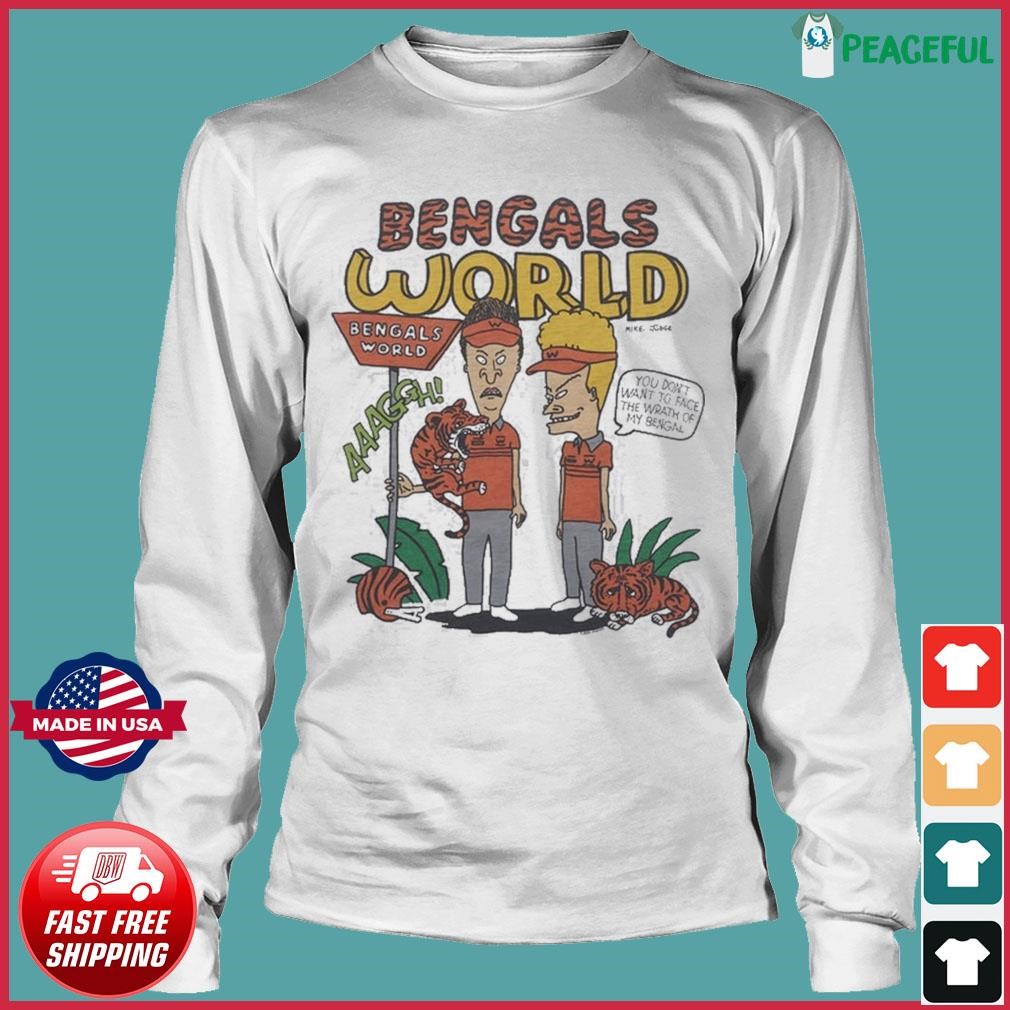 Cincinnati Bengals Long Sleeve T-Shirts, Long Sleeve Tees, Bengals Long  Sleeve Shirt