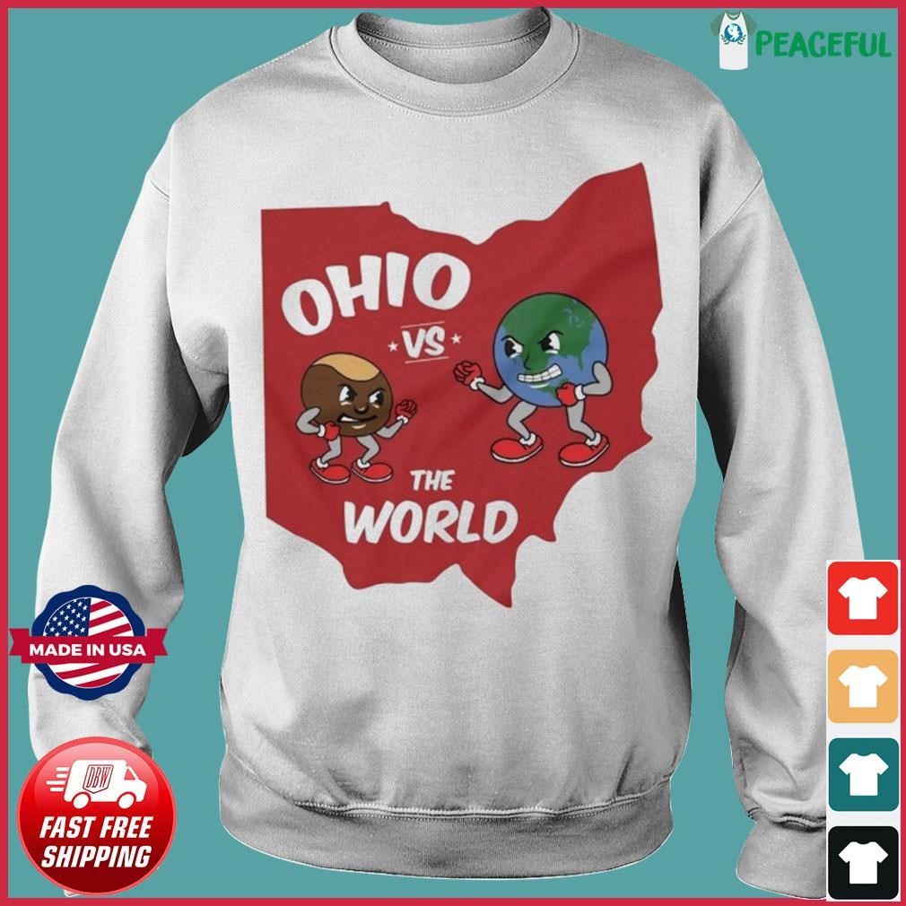 Ohio Against The World Map Shirt hoodie sweater long sleeve and