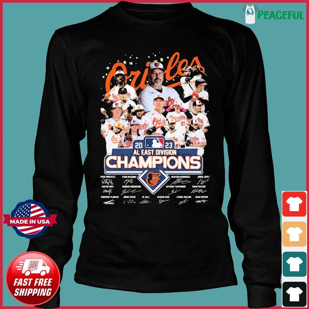 Orioles Al East Champions Shirt Baltimore Orioles 2023 AL East Division  Champions Shirt, hoodie, sweater, long sleeve and tank top