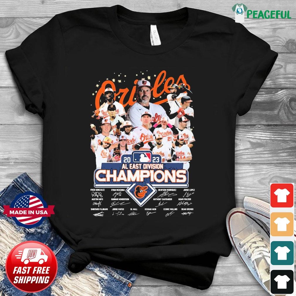 2019 NL East Division Champions Atlanta Braves Signatures T-Shirt - TeeNavi