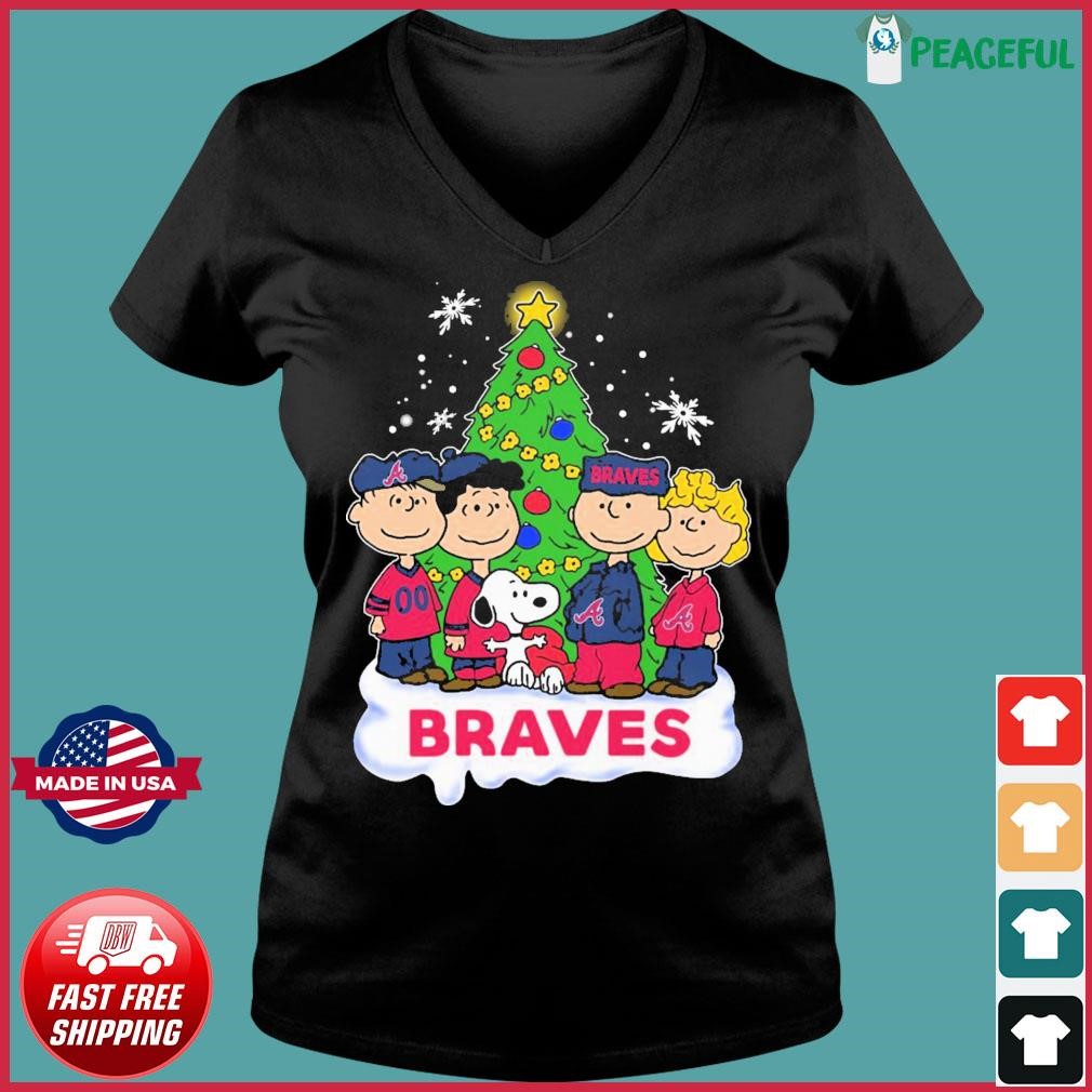 The Peanuts Characters Atlanta Braves Christmas 2023 Shirt, hoodie,  longsleeve, sweatshirt, v-neck tee