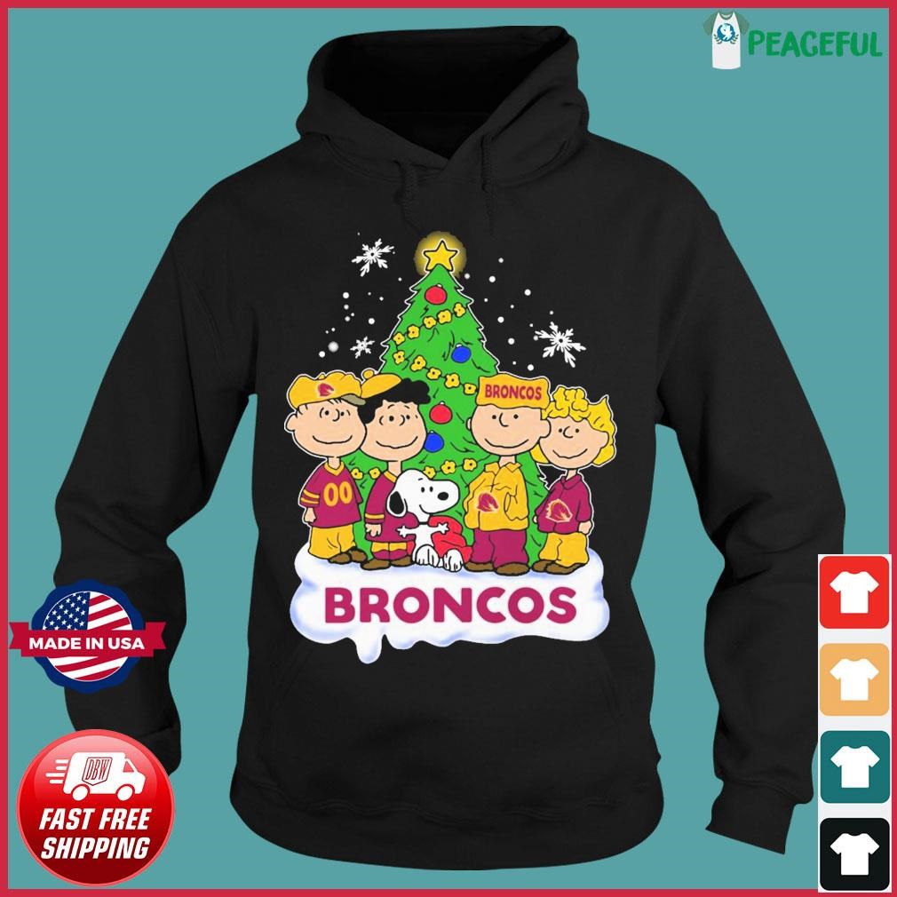 Official brisbane Broncos The Peanuts Christmas Shirt, hoodie