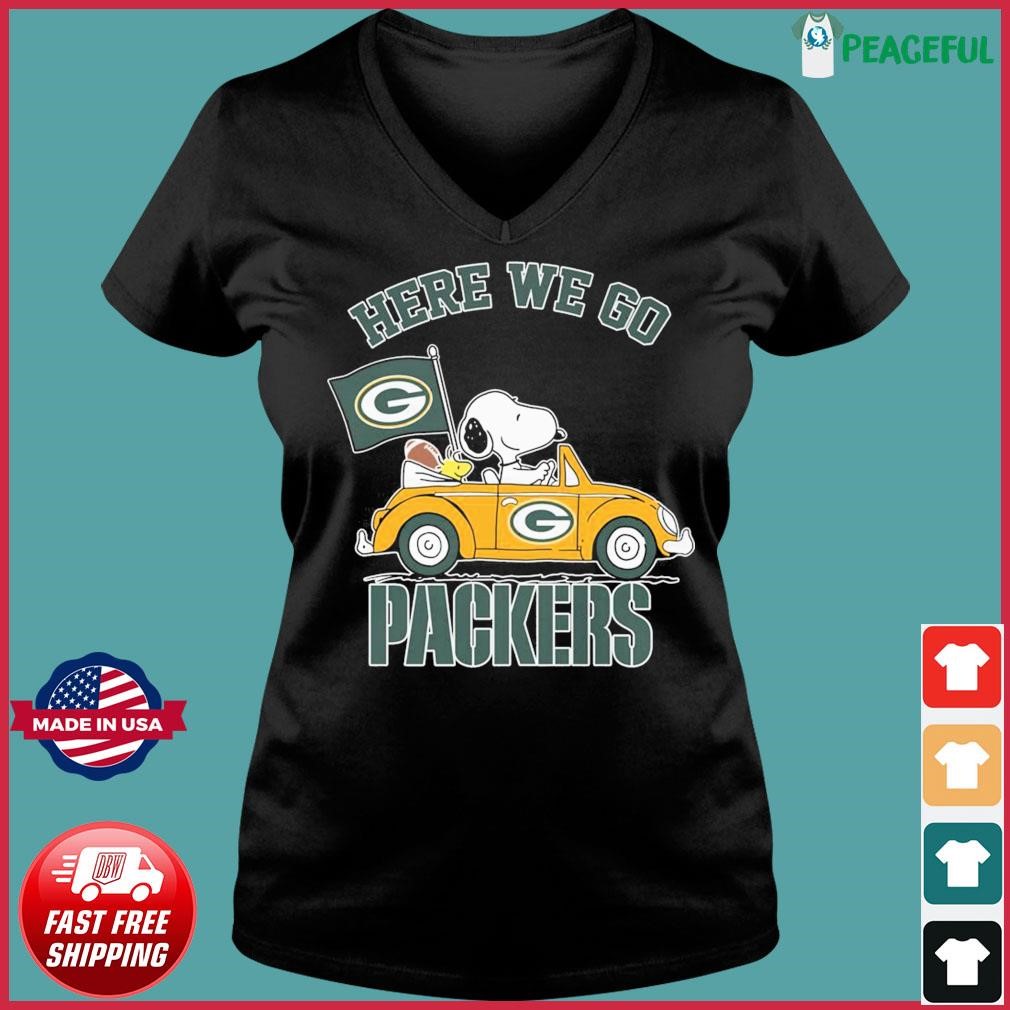 Snoopy Woodstock Team Green Bay Packers Shirt - High-Quality