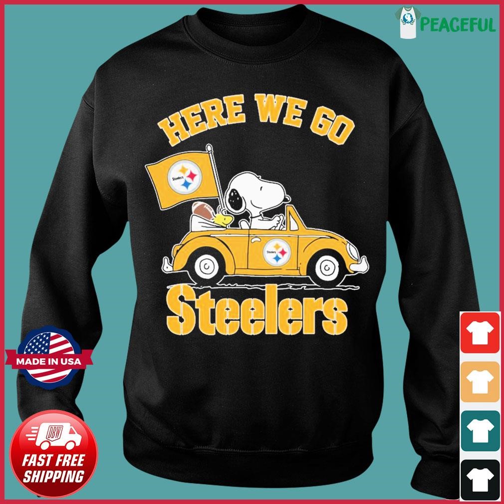 Snoopy Woodstock The Pittsburgh Steelers Shirt - High-Quality