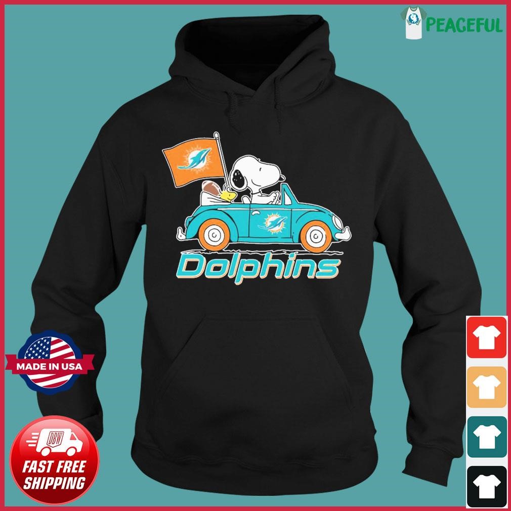 Miami Dolphins Christmas Snoopy and Woodstock 2023 T-shirt, hoodie