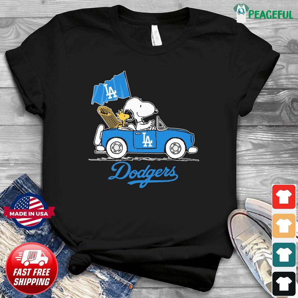 Vintage Los Angeles Dodgers Snoopy Name Personalized Baseball