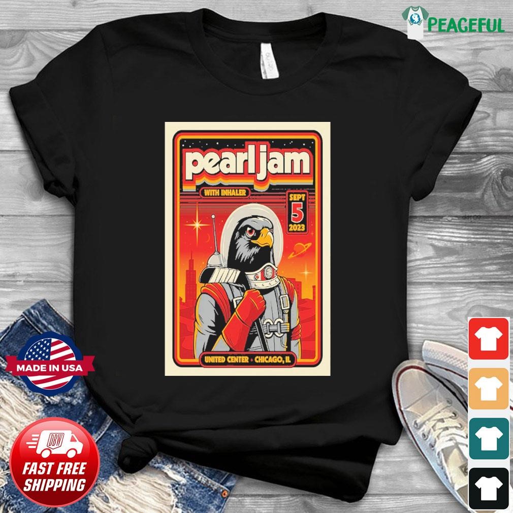 Pearl Jam September 5Th And 7Th 2023 Chicago Event Shirt - Peanutstee