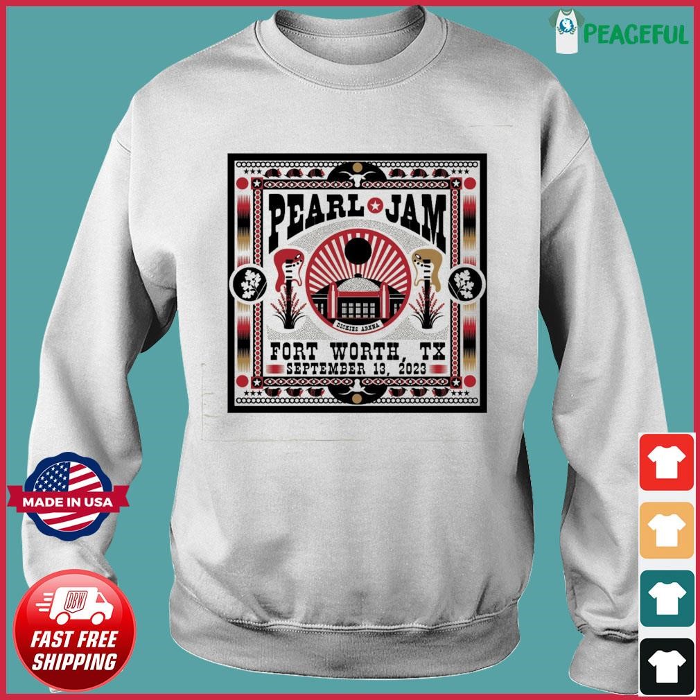 Pearl Jam September 13 Fort Worth Even Bandana 2023 Shirt, hoodie, sweater,  long sleeve and tank top