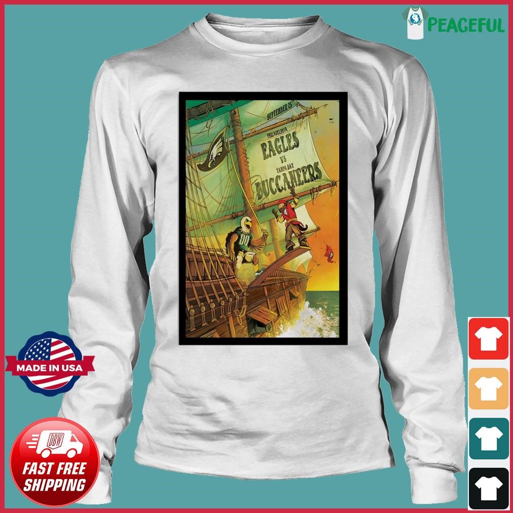 Philadelphia Eagles Poster Vintage T-Shirt