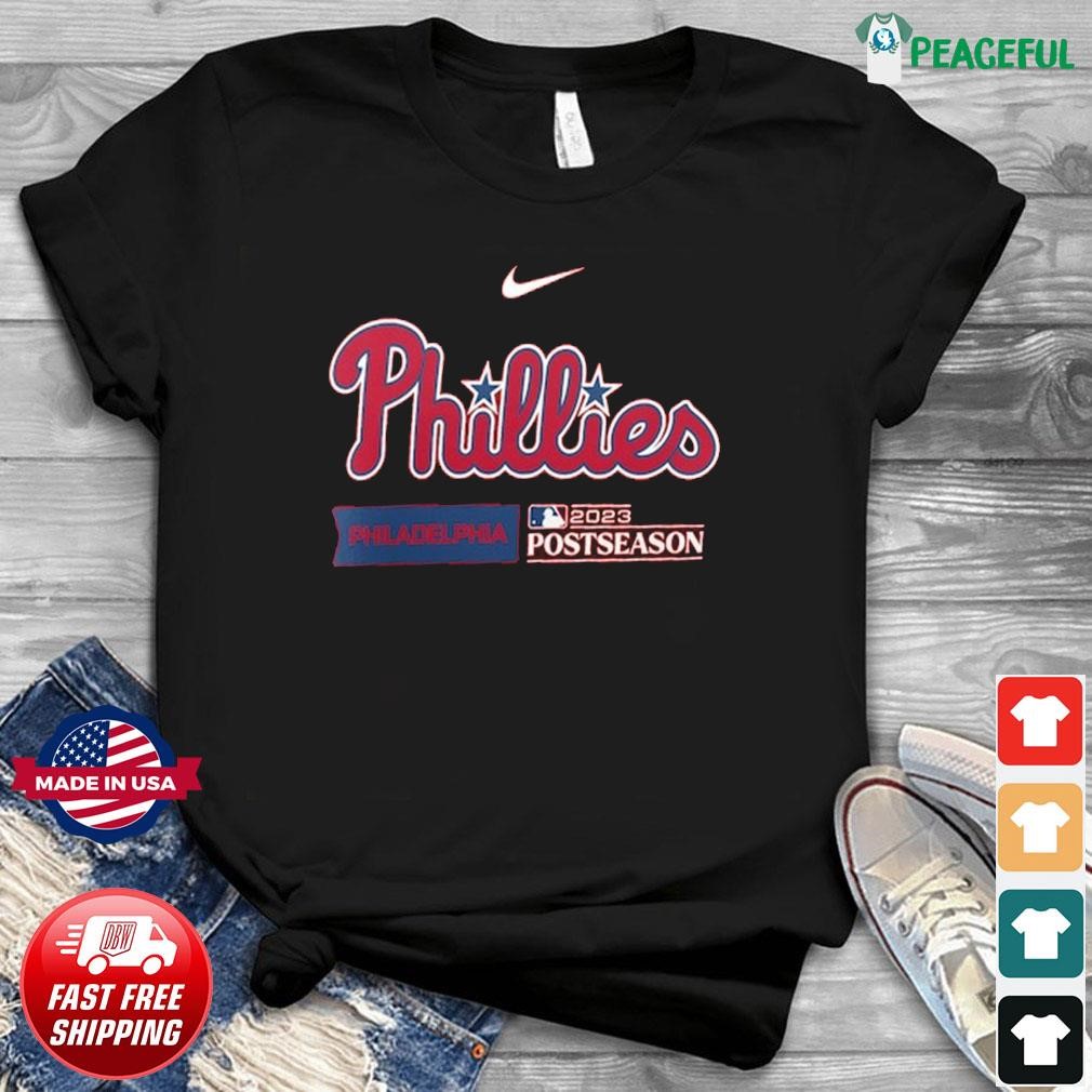 Philadelphia Phillies Nike Women's V Fan T-Shirt - Gray