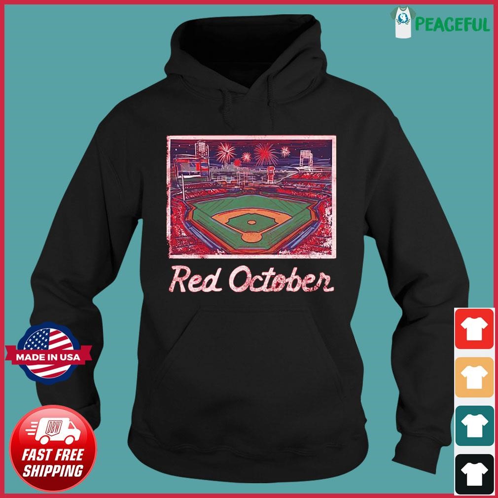 Official official Philadelphia Phillies Red October Stadium 2023 Red  Phillies Shirt, hoodie, sweater, long sleeve and tank top