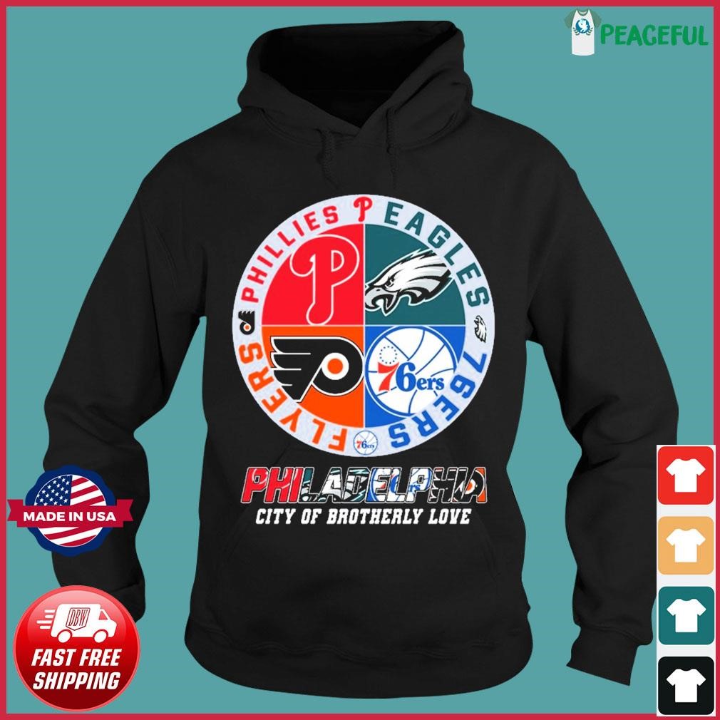 Official philadelphia Eagles 76 Brotherly Love Shirt, hoodie, sweater, long  sleeve and tank top