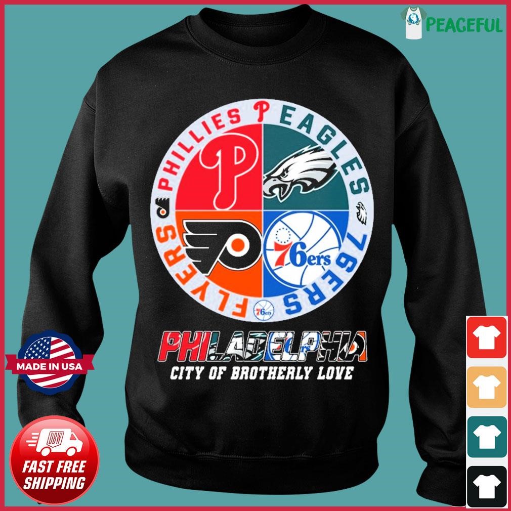 Philadelphia 76ers City of Brotherly love T-shirt, hoodie, sweater, long  sleeve and tank top