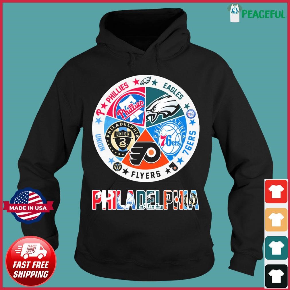 Top Philadelphia Sports Team Philadelphia Phillies And Philadelphia Eagles  Shirt, hoodie, sweater, long sleeve and tank top