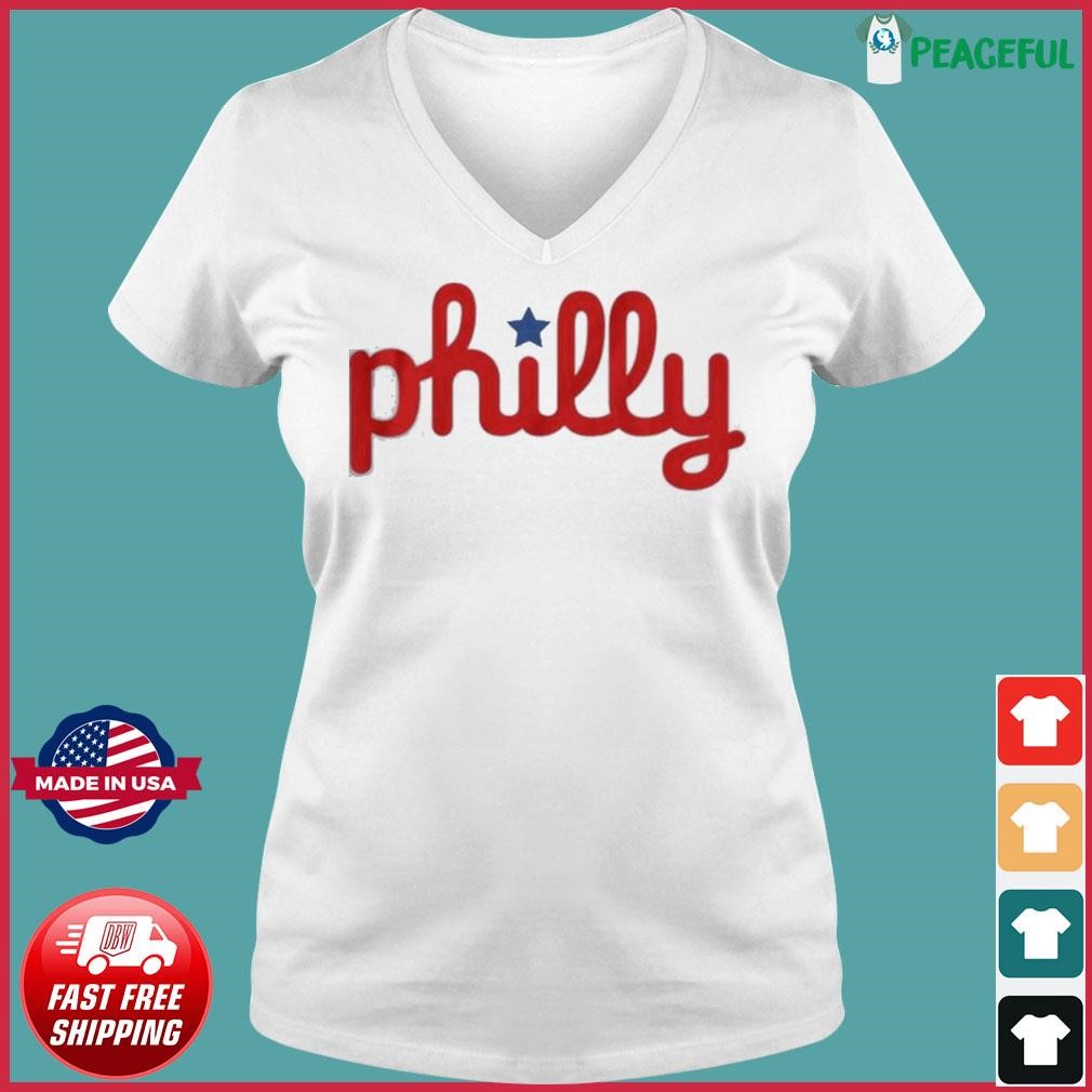 Philly Legendary Script Shirt White / XL