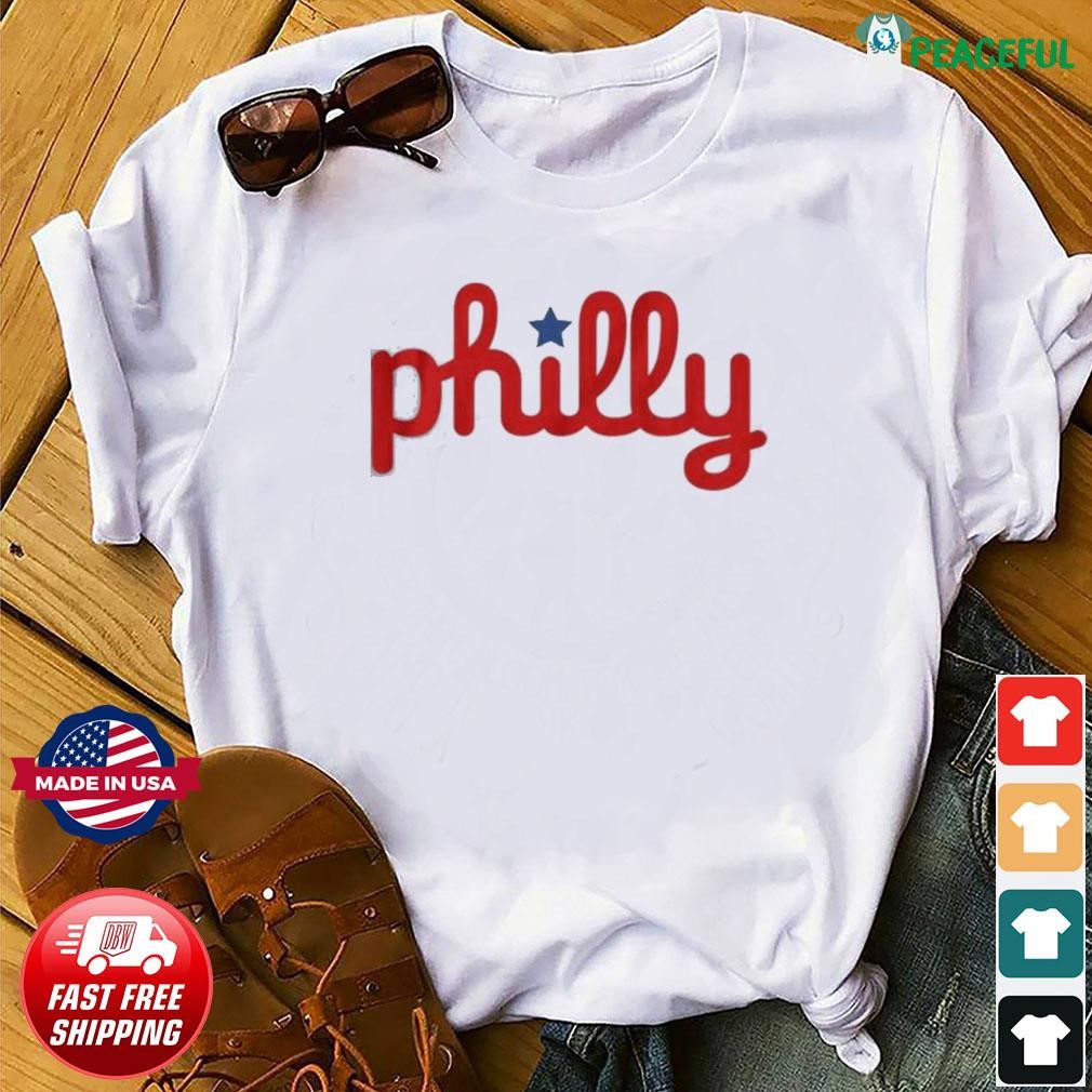 Philly Legendary Script Shirt White / XL