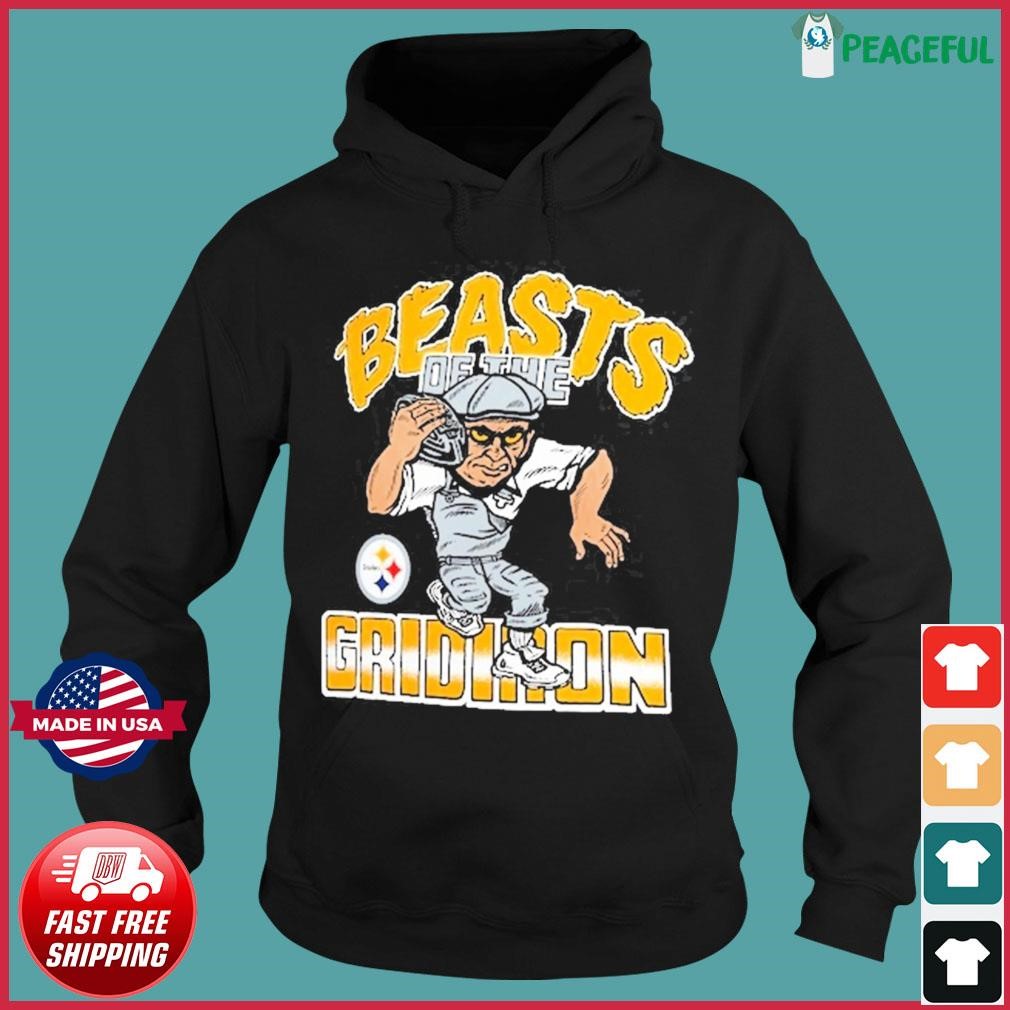 Pittsburgh steelers beasts of the gridiron shirt, hoodie, tank top, sweater  and long sleeve t-shirt