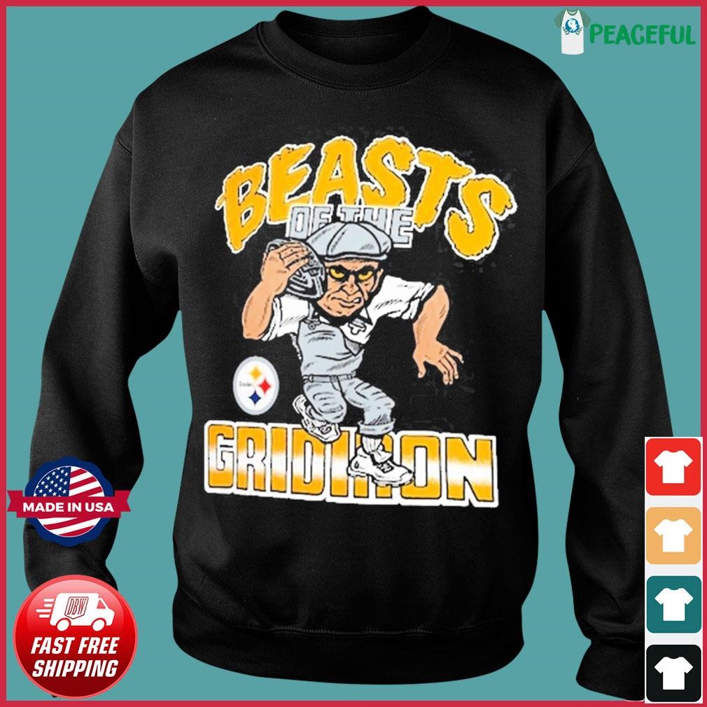 Pittsburgh Steelers Beasts Of The Gridiron mascot tee, hoodie, sweater,  long sleeve and tank top